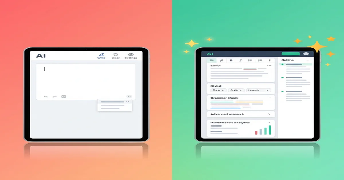 AI 블로그 포스팅 도구 비교 — 무료 vs 유료 완벽 분석