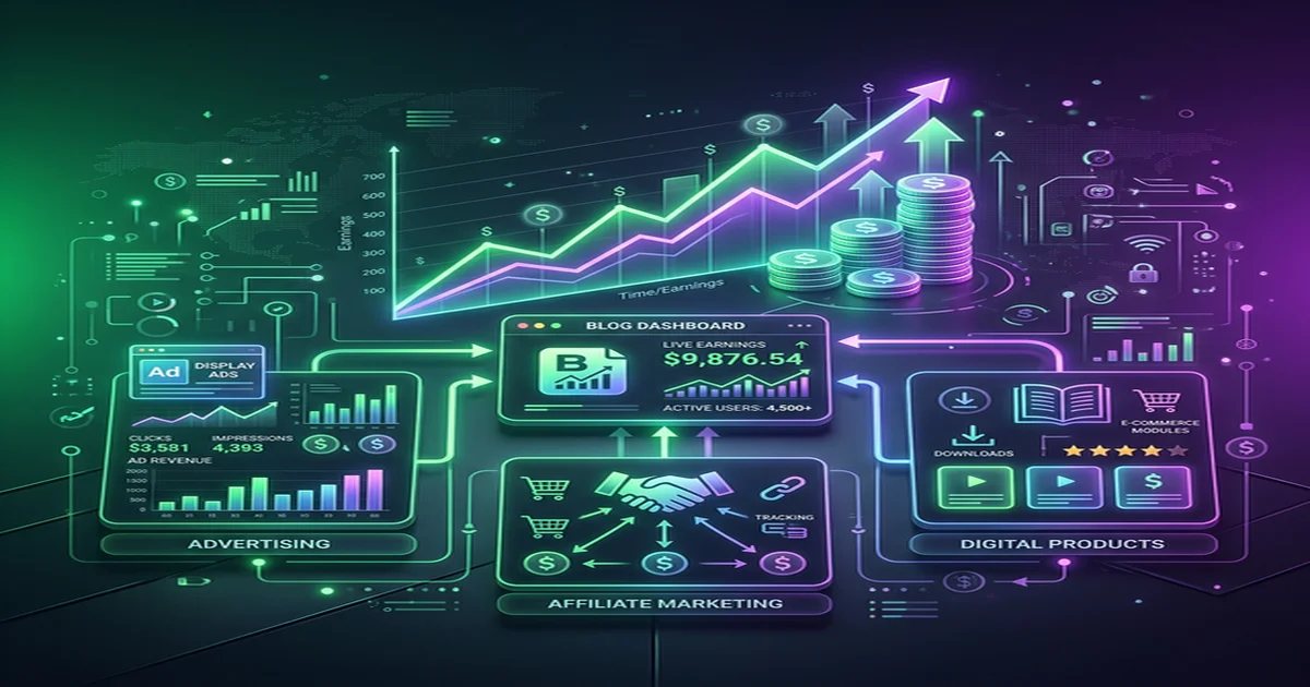 블로그 수익화 전략 총정리 — 2026년 블로그로 돈 버는 5가지 방법