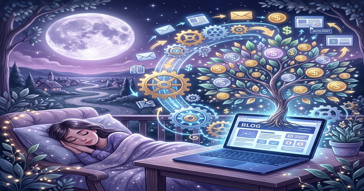 블로그 수익 자동화 시스템 만들기 — 패시브 인컴 구축