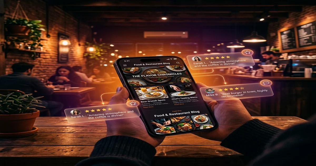 카페·음식점 블로그 마케팅 — 맛집 검색에서 1등 되는 비법