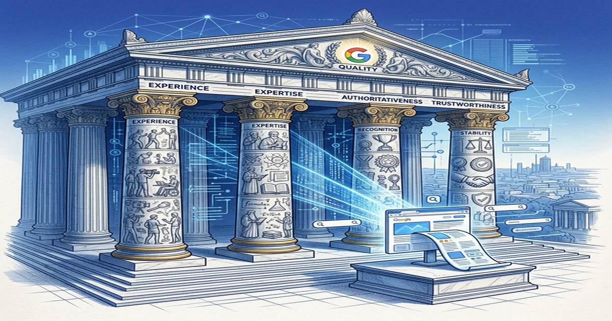 구글 검색 상위 노출 블로그 전략 — E-E-A-T 완벽 가이드