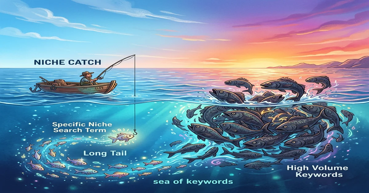 롱테일 키워드 찾는 법 실전 가이드 — 경쟁 없이 상위노출